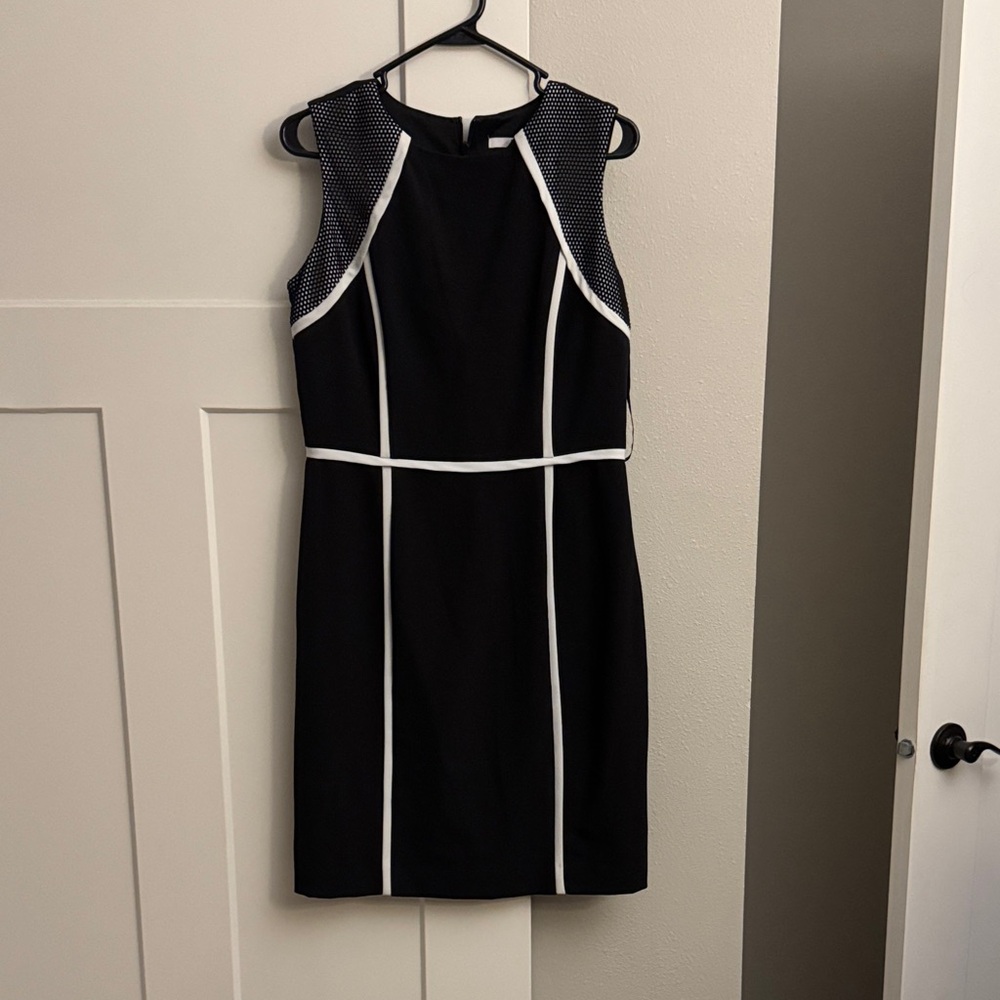Studio One Black and White Mini Dress